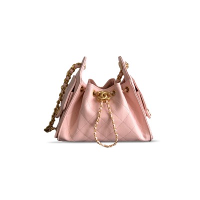 CHANEL 25 MINI HOBO BAG GRAINED CALFSKIN AS5631 (22*20*12.5cm)